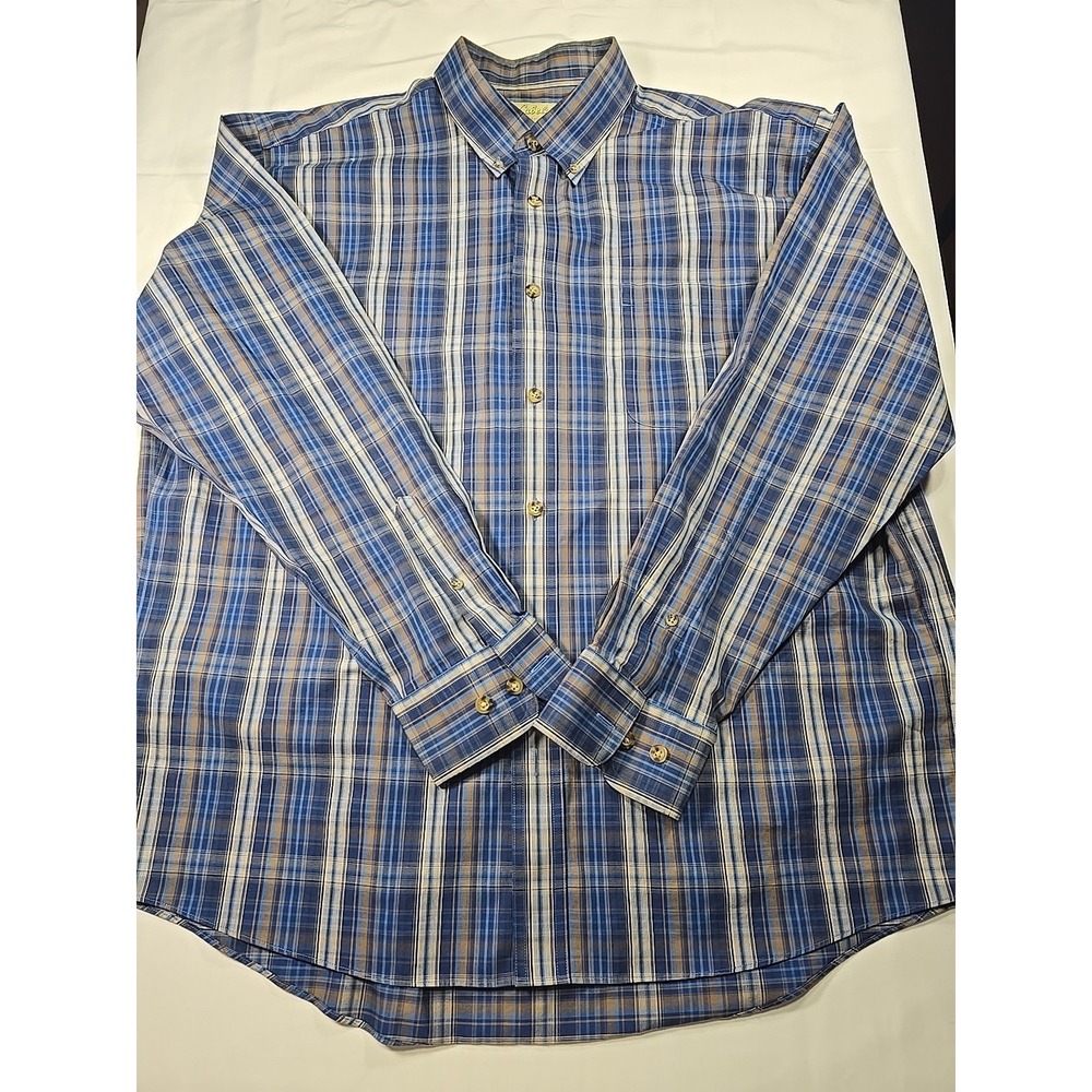 Cabela's Outfitter Plaid Shirt XL Hunting Outdoor Workwear Men's‎